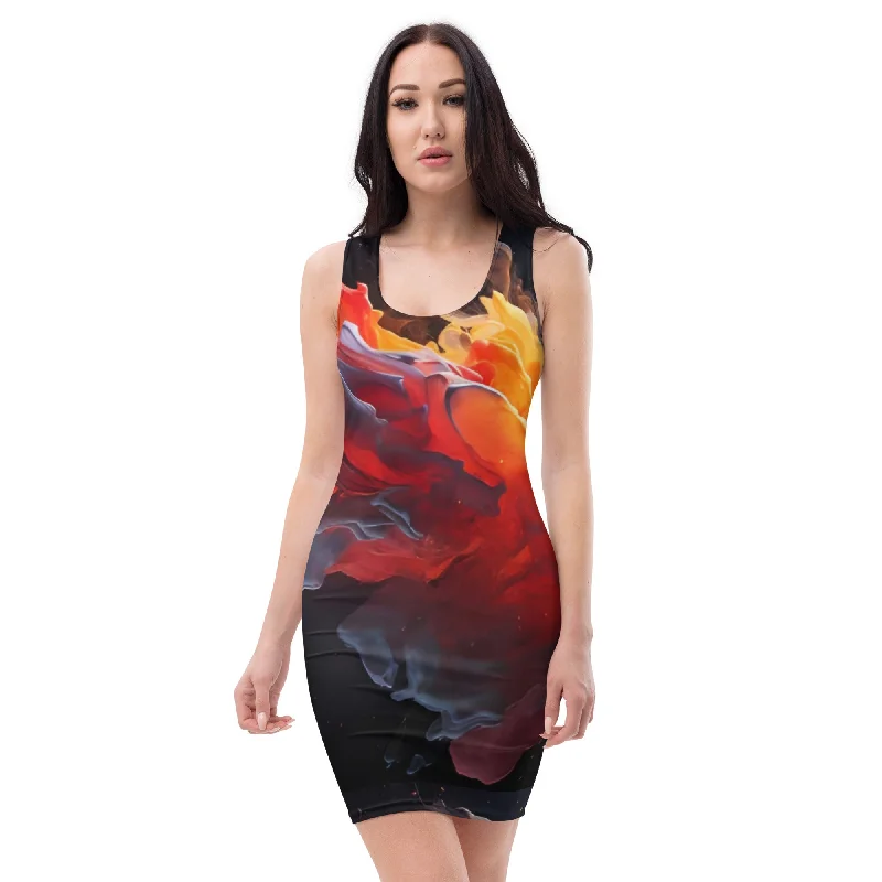 Color smoke Bodycon dress Formal Bodycon Dress