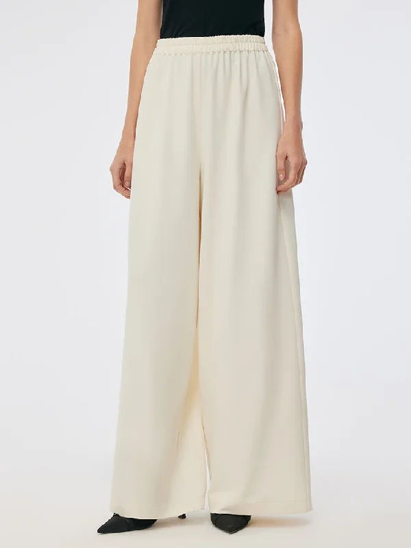 Stretch Elastic Waist Women Palazzo Pants