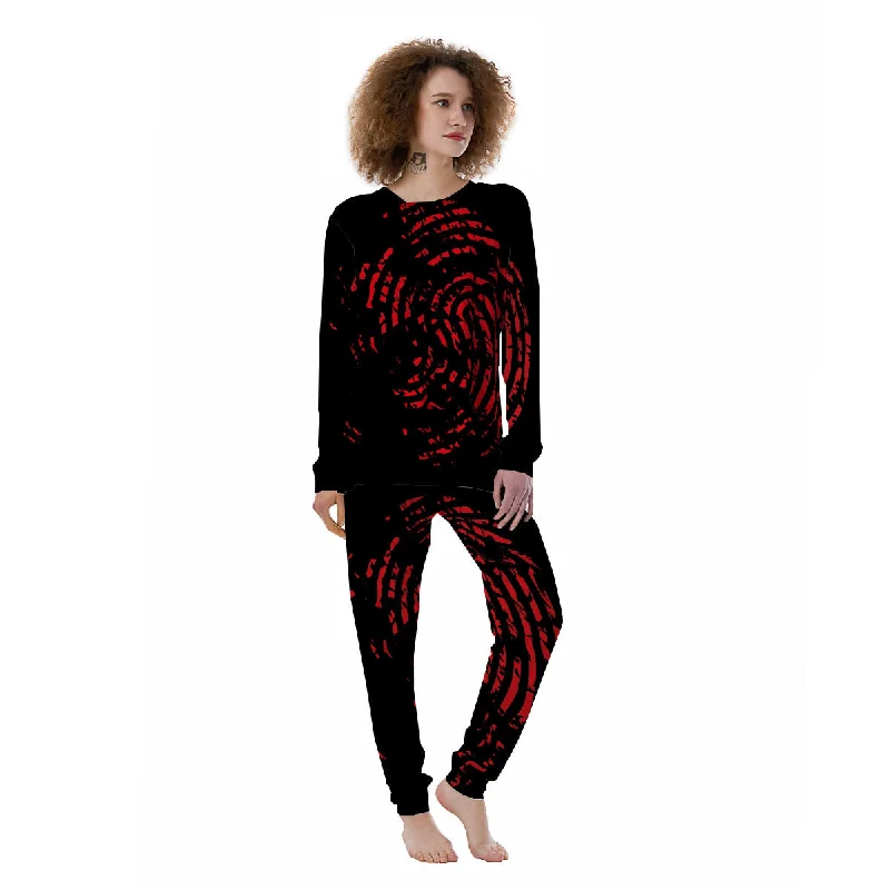 Bloody Finger Red Print Women's Pajamas Best-value pajama sets