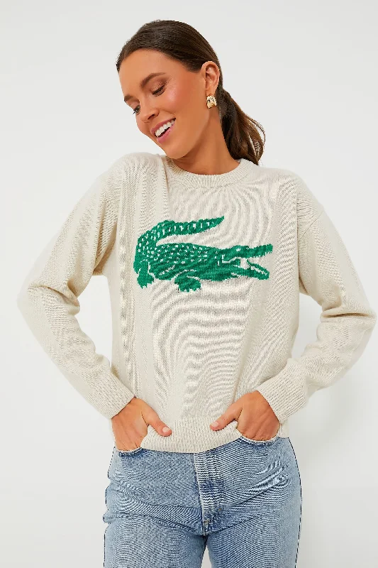 Big Croc Cashmere Sweater Cardigan sweaters