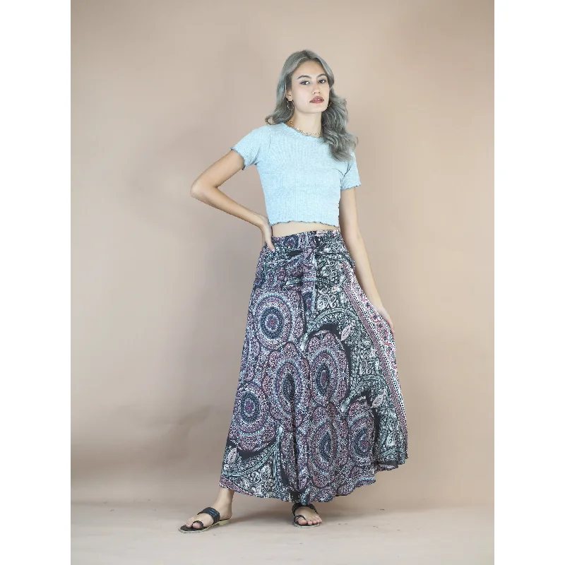 Templ Mandala Women's Bohemian Skirt in Black SK0033 020120 01 Summer unclassified skirts