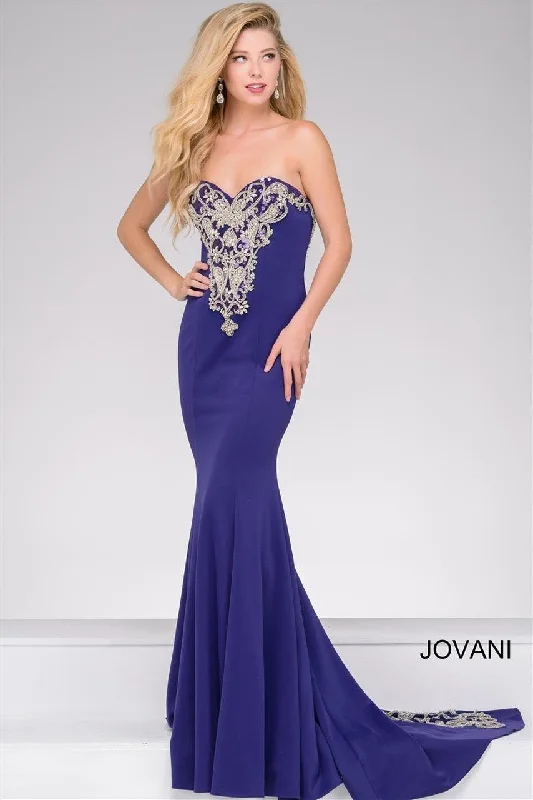 Jovani 20015 Strapless Long Formal Prom Dress Strapless maxi dresses