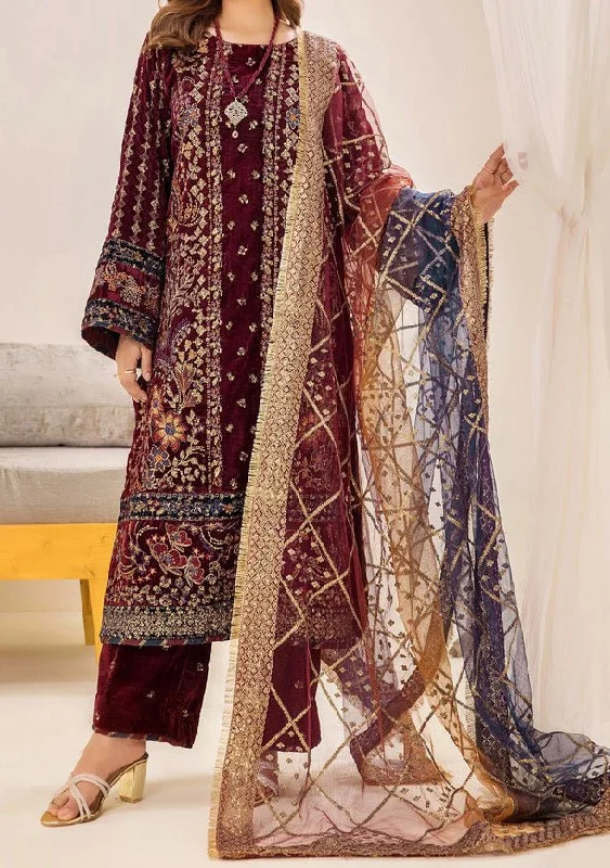 Adan's Libas Pakistani Velvet Luxury Dress Travel unclassified dresses