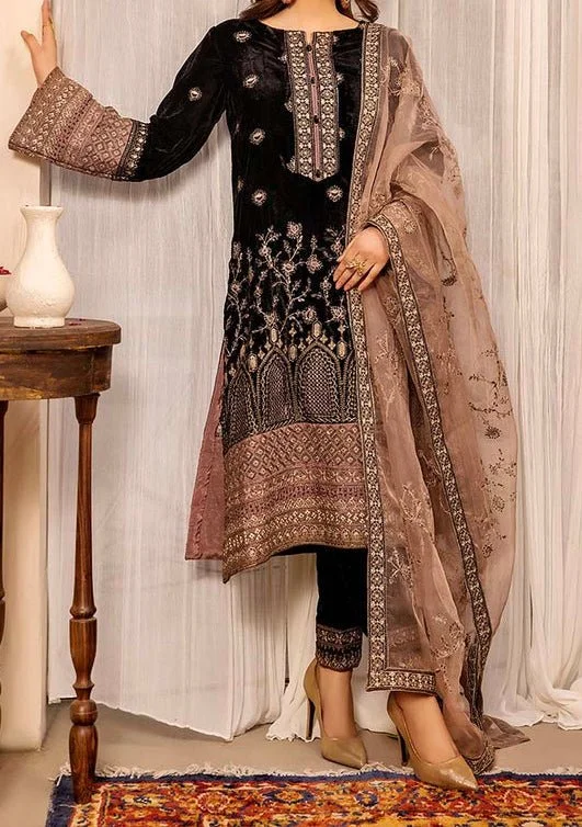 Adan's Libas Pakistani Velvet Luxury Dress Long sleeve unclassified dresses