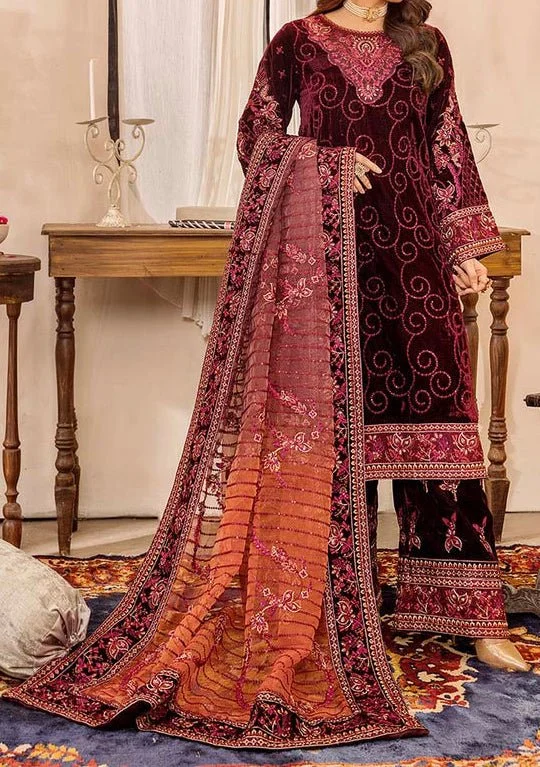 Adan's Libas Pakistani Velvet Luxury Dress Popular unclassified dresses