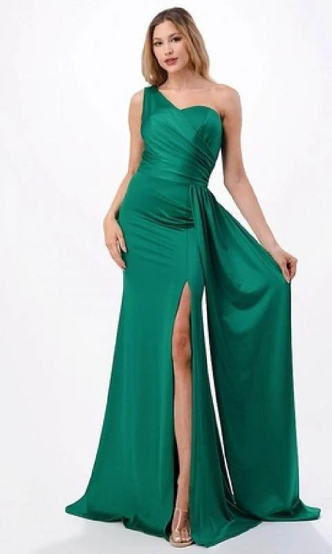 Aspeed Design D567 - One Shoulder Evening Gown Tulle unclassified dresses