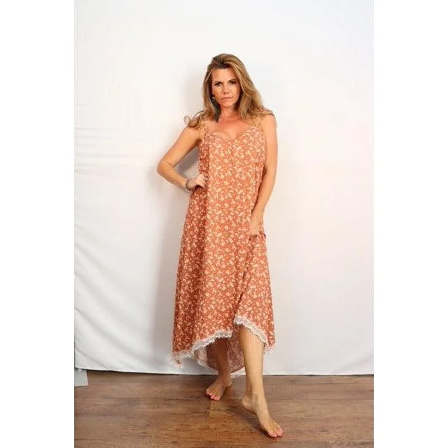 Burnt orange floral dress Best floral dresses for work