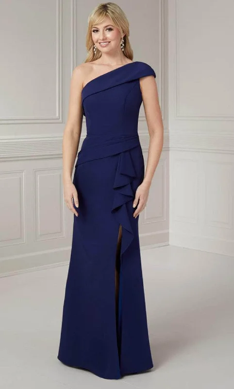 Christina Wu Elegance 17136 - One Shoulder Evening Gown Lounge unclassified dresses