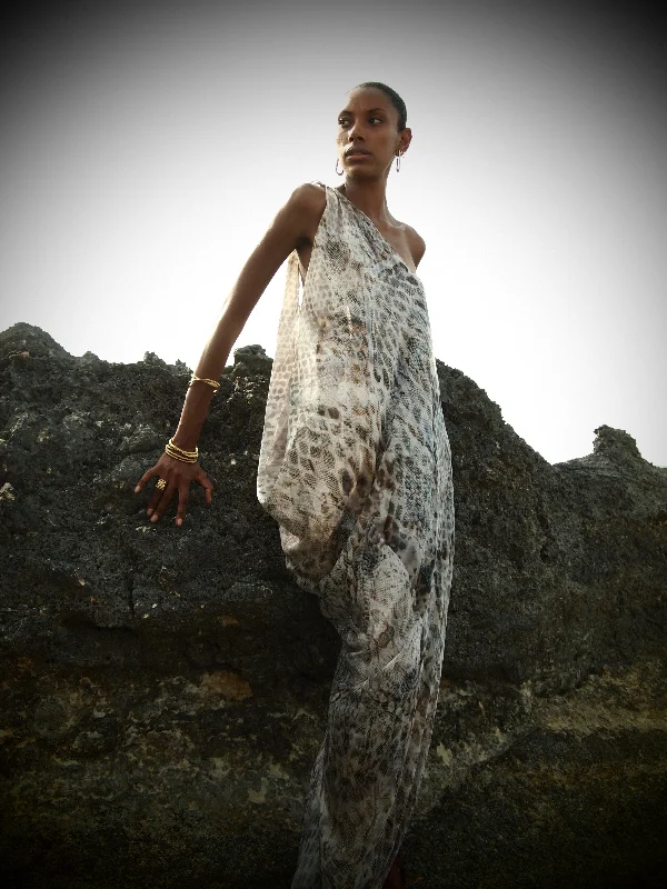 River One Shoulder Dress Yemanja Festival unclassified dresses