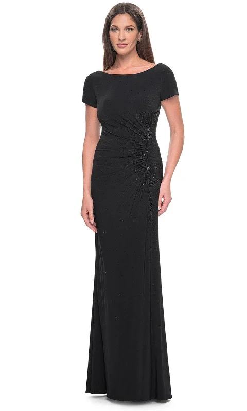 La Femme 31773SC - Bateau Embellished Evening Dress Fall unclassified dresses