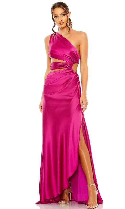 Mac Duggal 68485 - Cutout Ruched Evening Gown Spring unclassified dresses