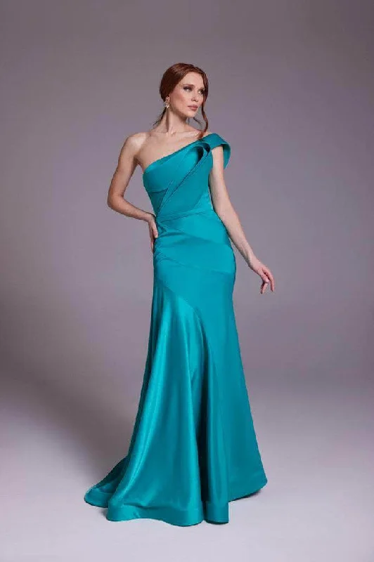 MNM Couture N0543 - Satin Silk Gown Bodycon unclassified dresses