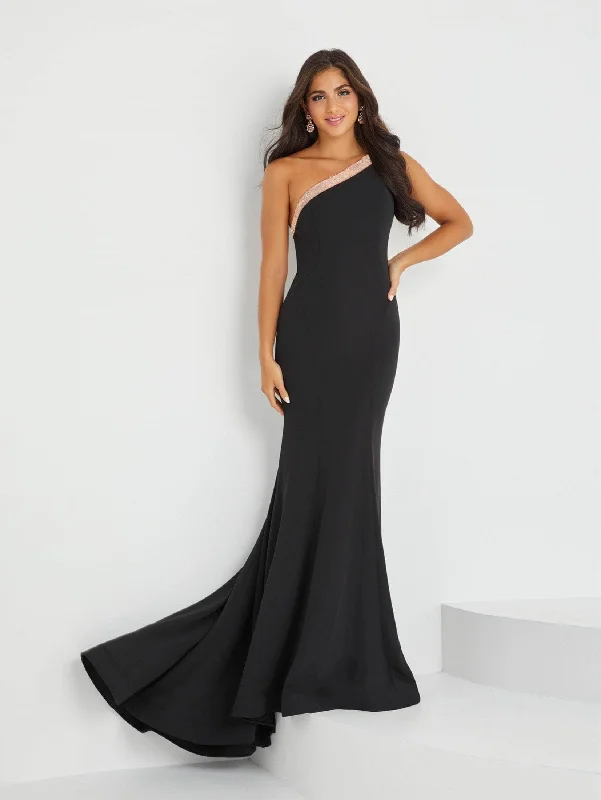 Tiffany Designs - 16029 Fitted Bodice Prom Dresses Stretchy unclassified dresses