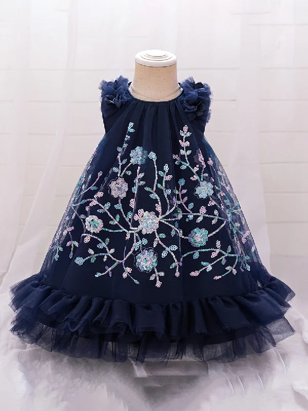 Ball Gown Scoop Sleeveless Sequins Flower Girl Dresses Sequin Dress Allure