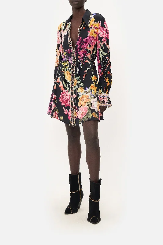 SHIFT SHIRT DRESS LIBERTINE LADY Printed Shirt Dress