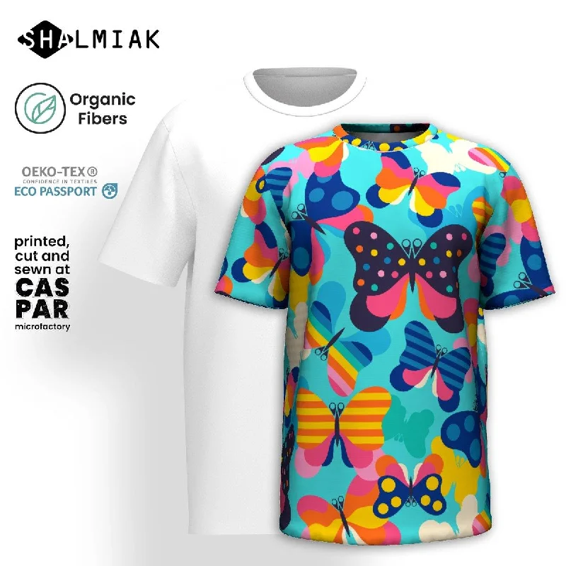 FLYRAVE turquoise - T-shirt (organic cotton) Long Sleeve Shirt